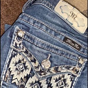 Miss me jeans, good condition!